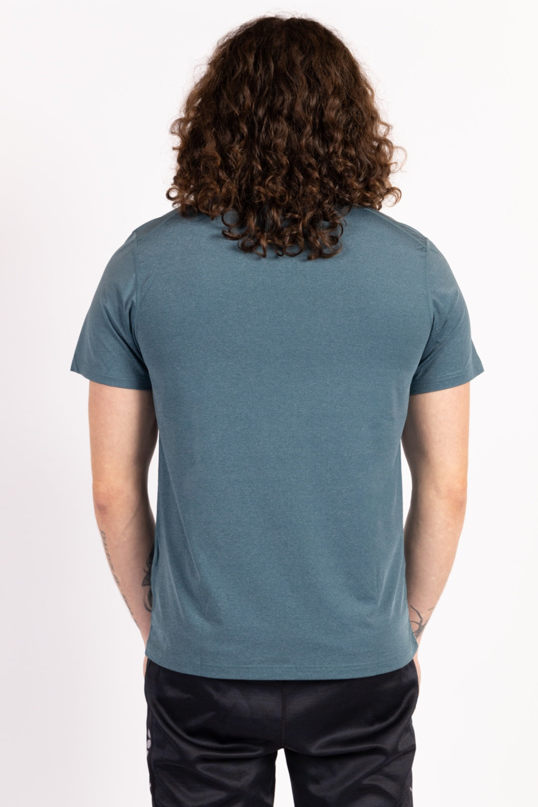 No Plateau Focus Tee | Lightweight & Quick-Dry (Teal)