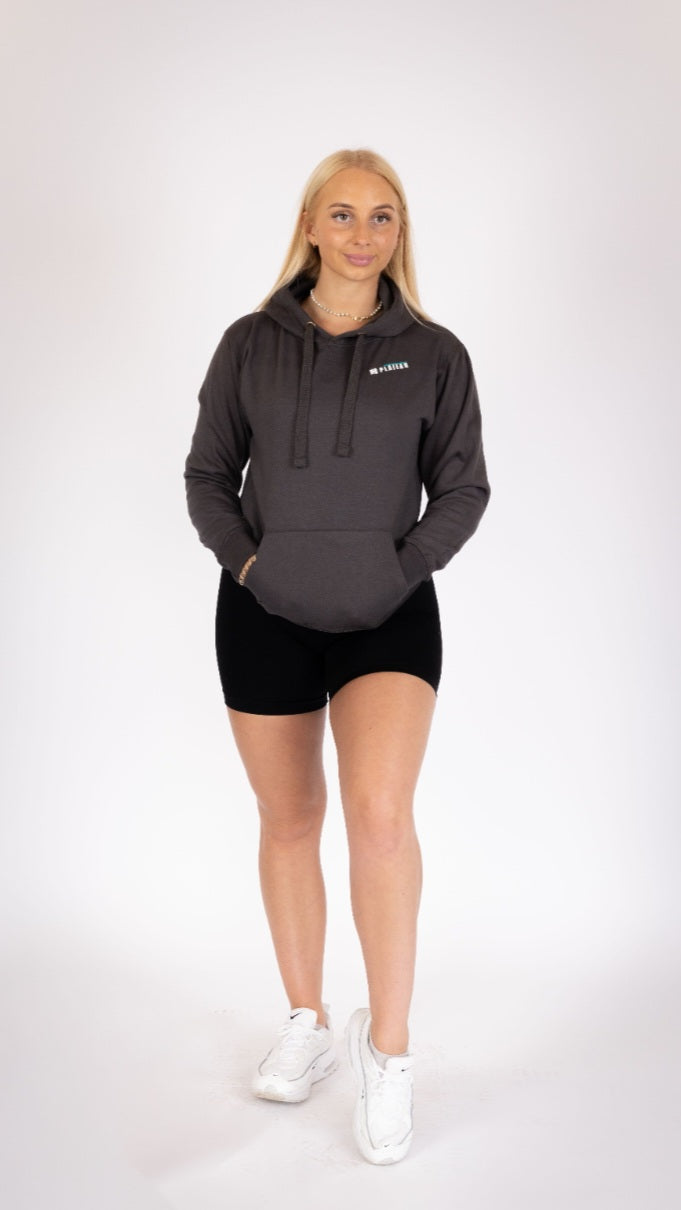 No Plateau Definition Hoodie in Black— Front view