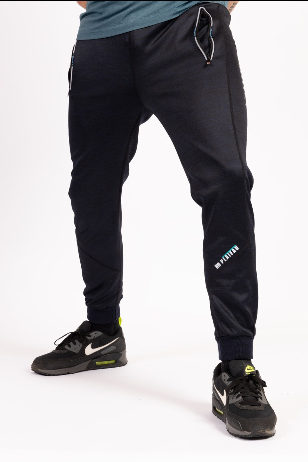 No Plateau Active Joggers – Grey Mottle, Black or Navy | Lightweight & Versatile Gym Wear