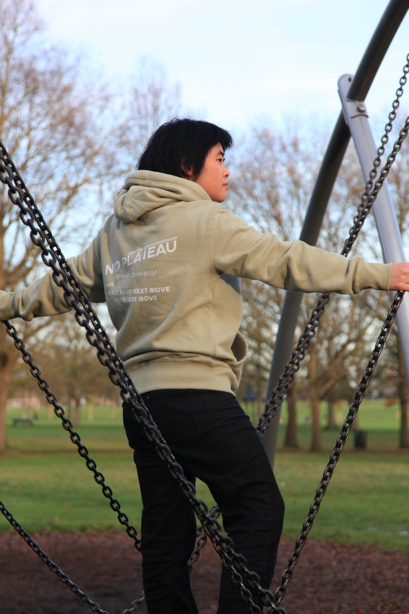 The Definition Hoodie  pistachio