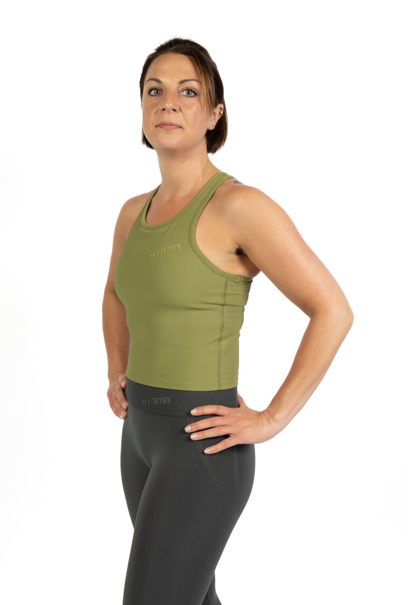 No Plateau Fine Line Vest | Built-In Support & Racerback