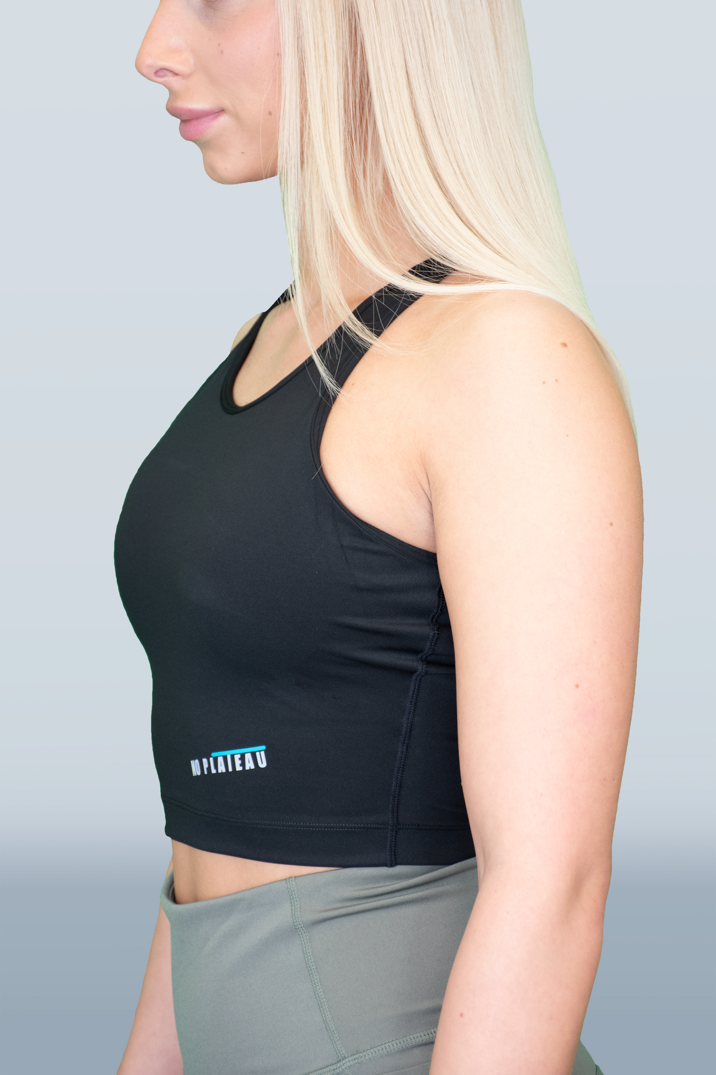 No Plateau Crop Top | Cross-Back or Racerback