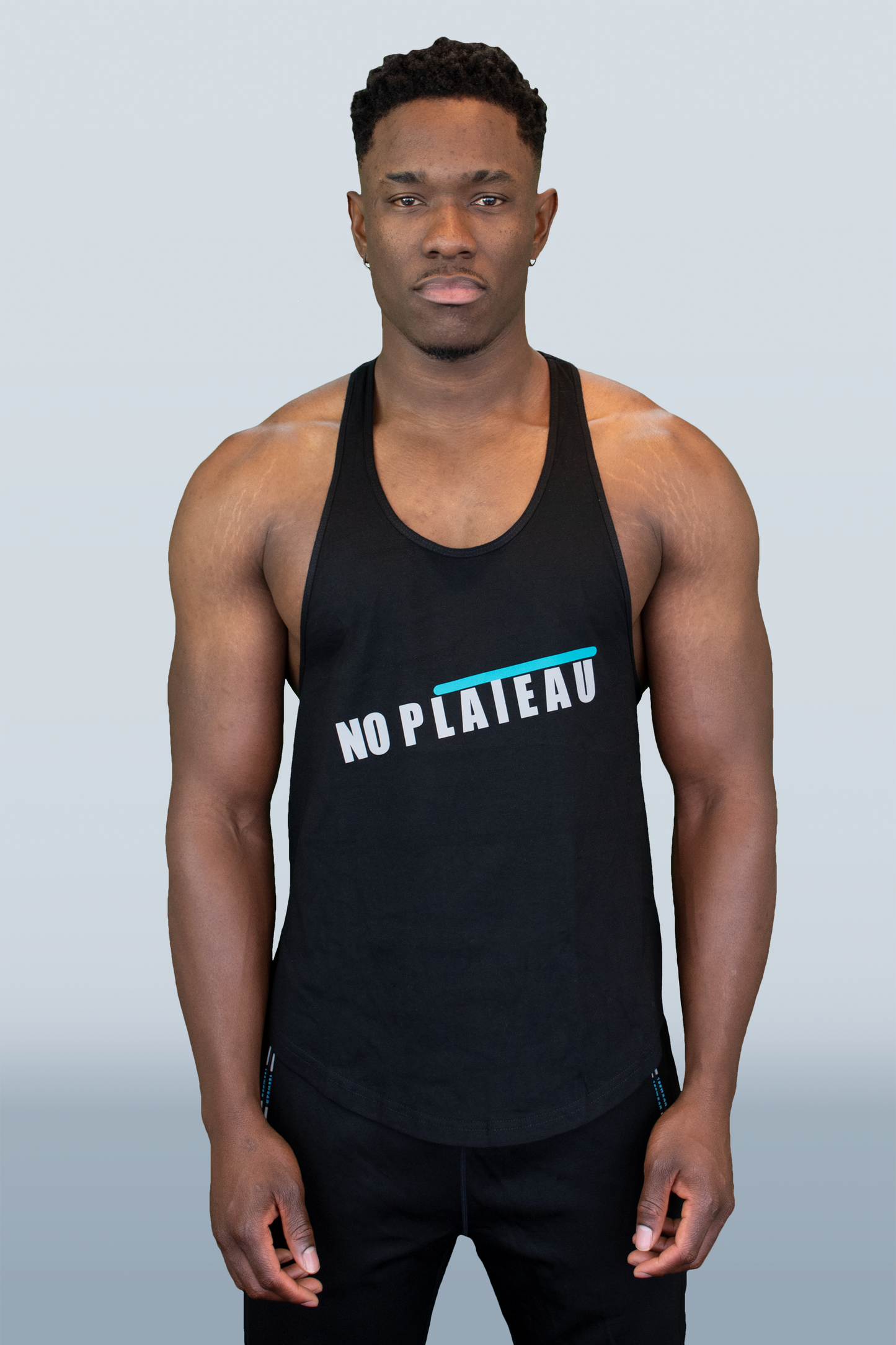 No Plateau Define Line Vest | Quick-Dry, 100% Cotton