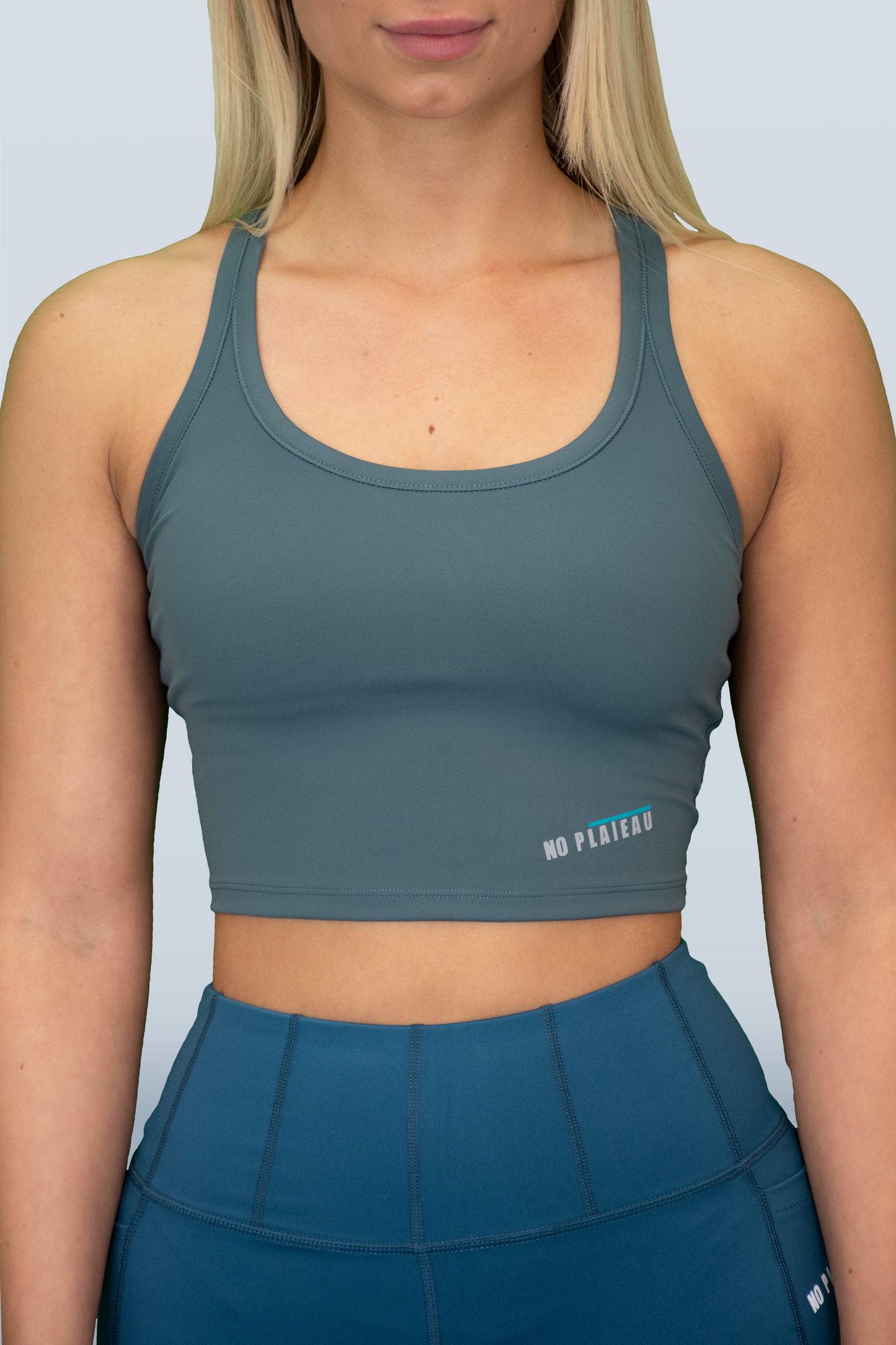 No Plateau Crop Top | Cross-Back or Racerback