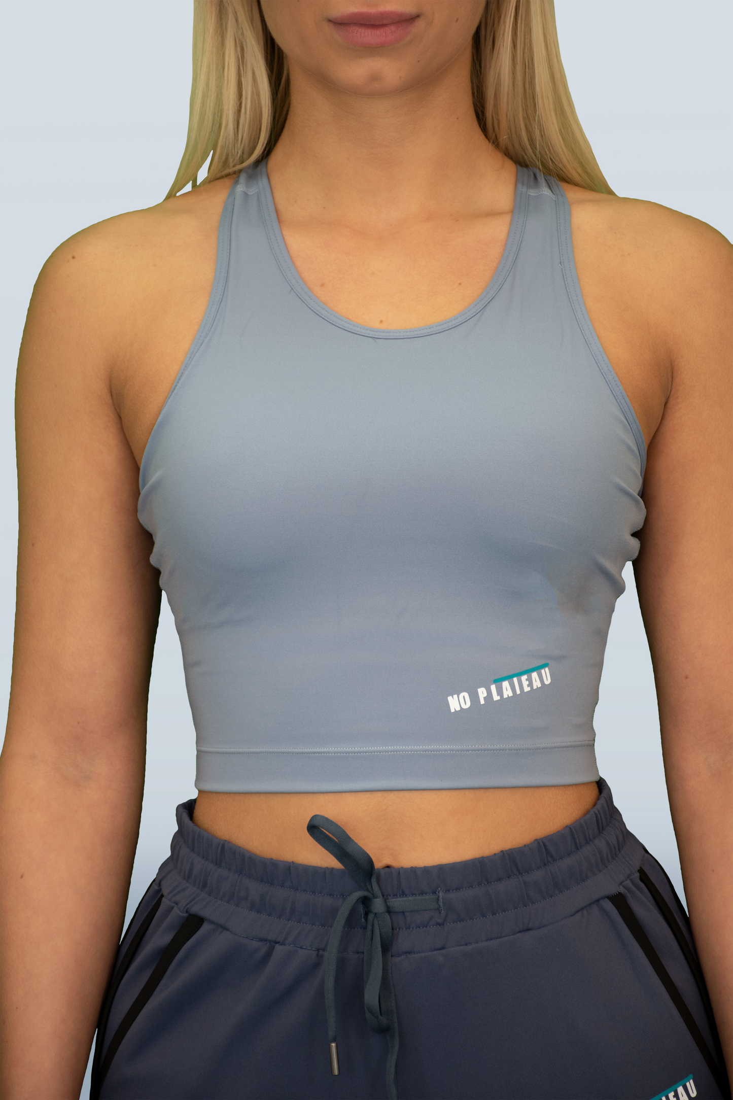 No Plateau Crop Top | Cross-Back or Racerback