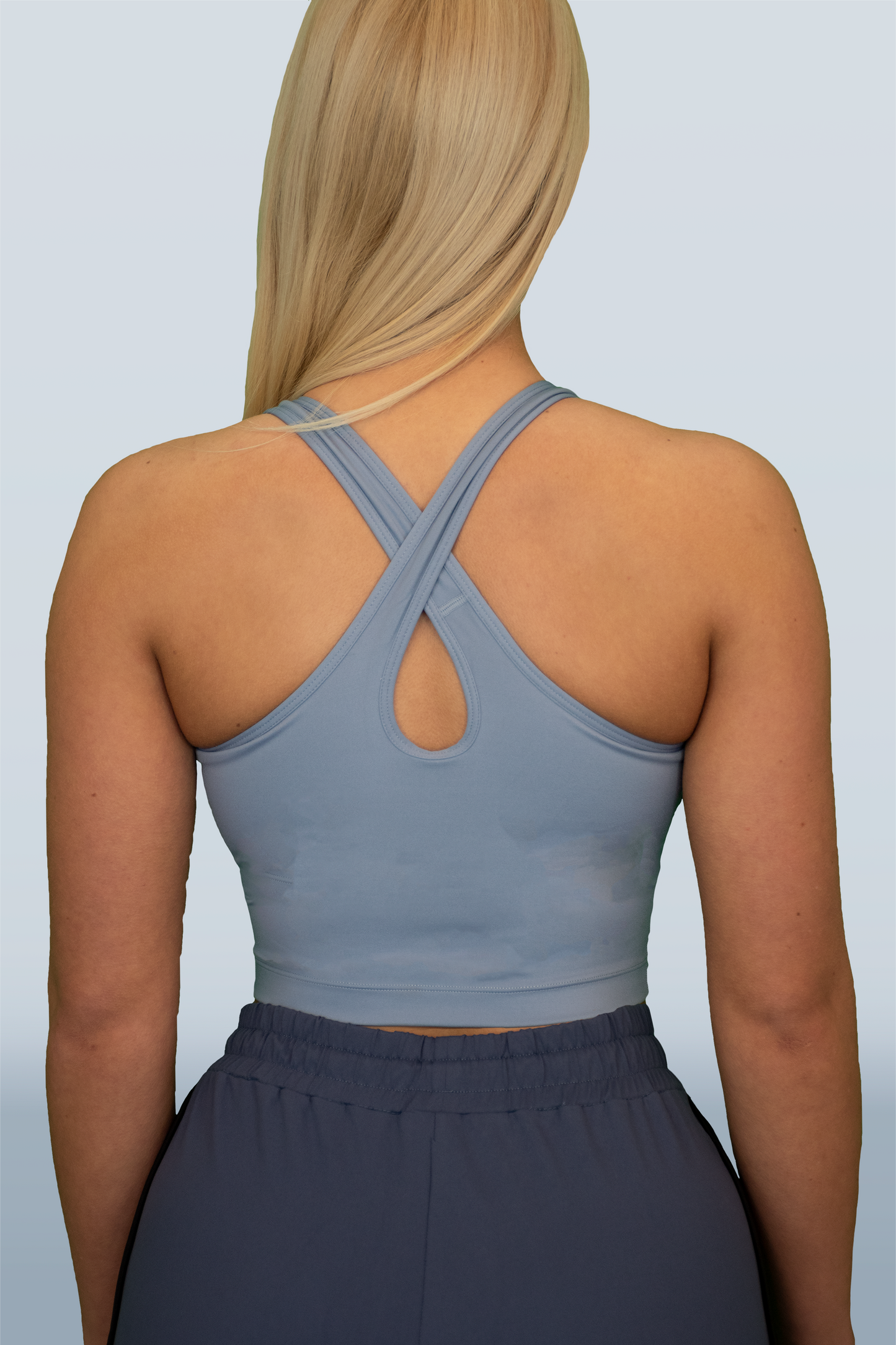 No Plateau Crop Top | Cross-Back or Racerback