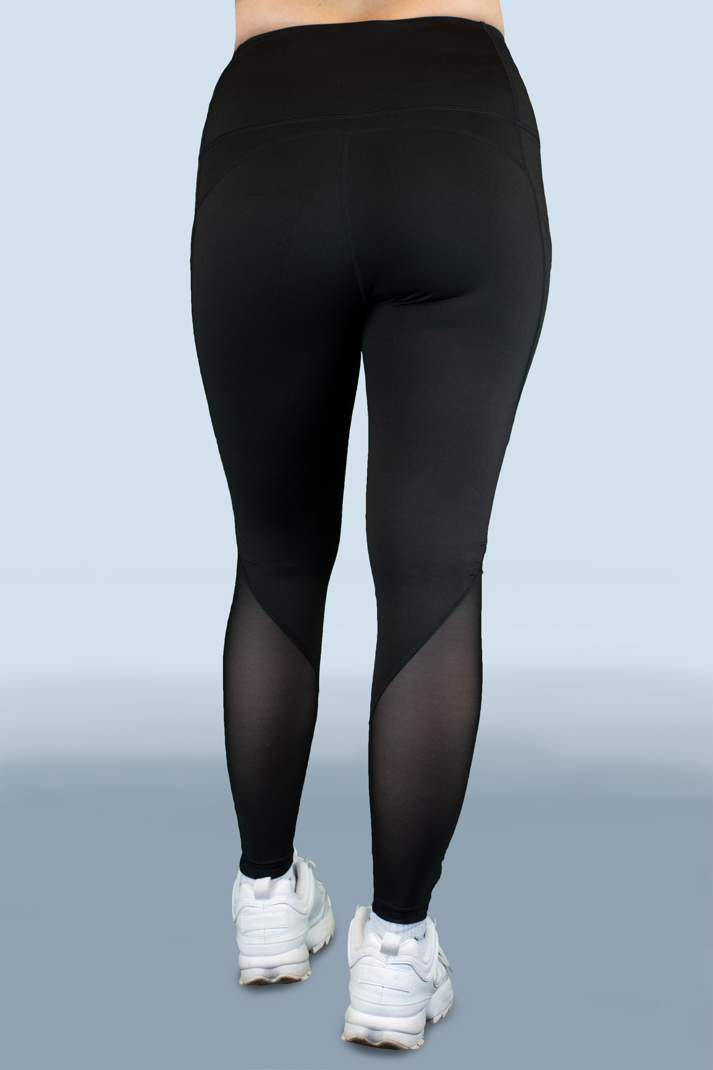 No Plateau Highlight Leggings | High-Waisted, Breathable Mesh