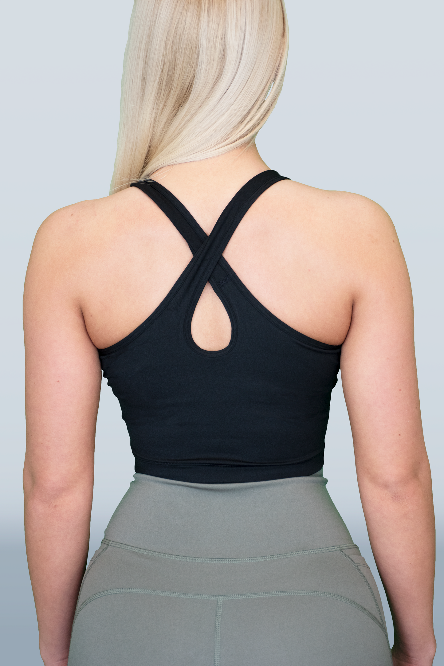 No Plateau Crop Top | Cross-Back or Racerback