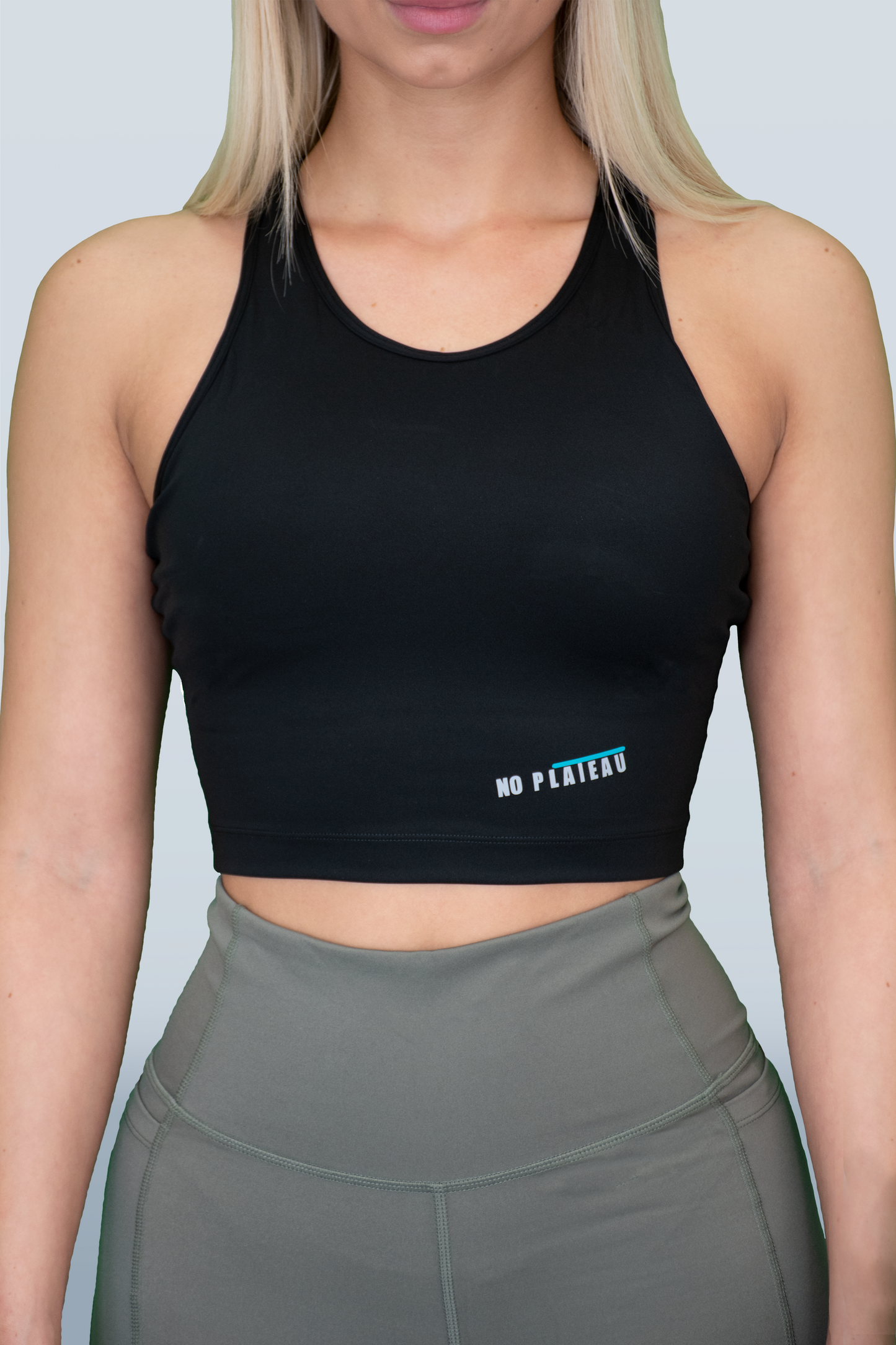 No Plateau Crop Top | Cross-Back or Racerback