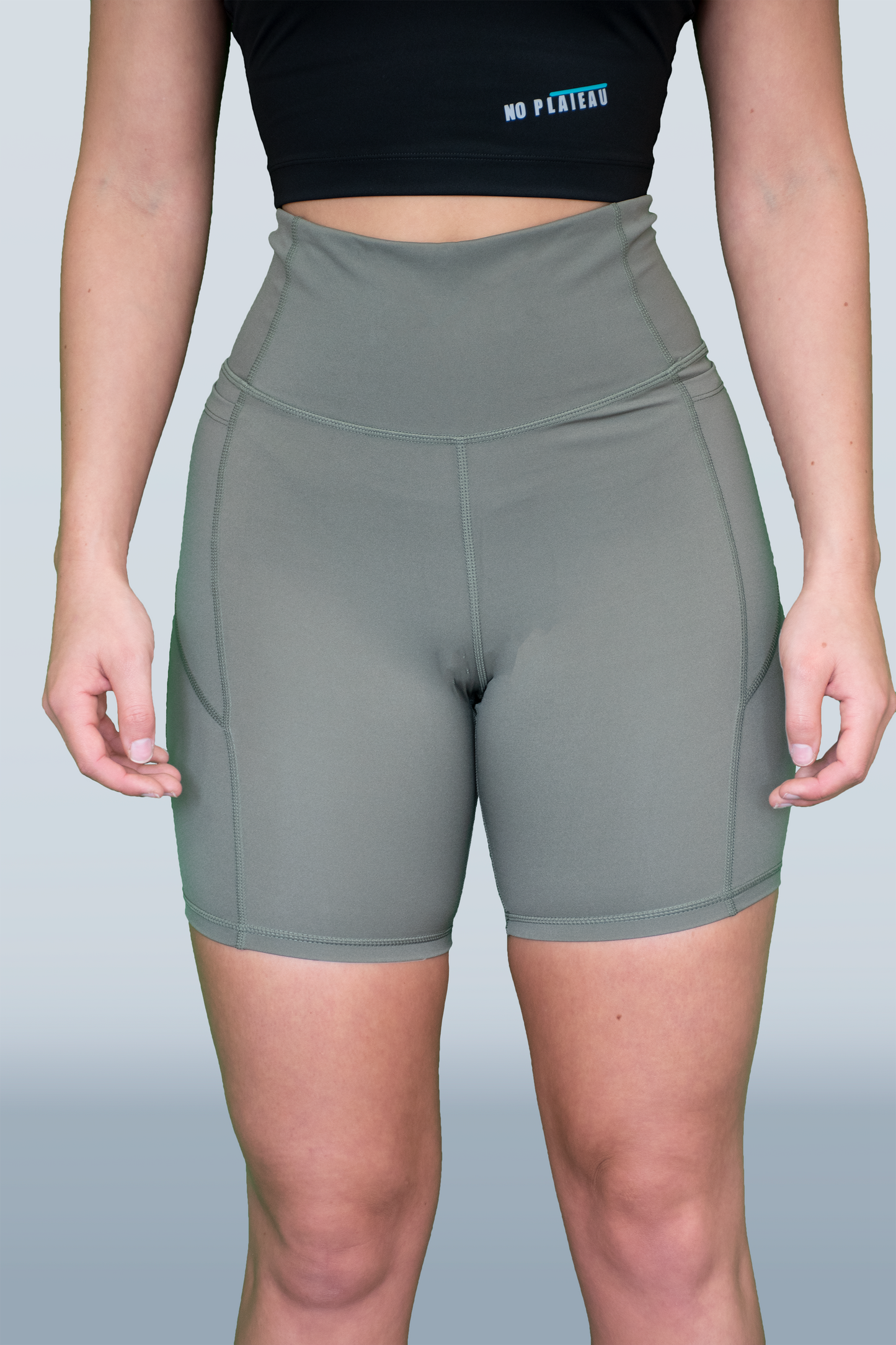Green Flexi Shorts