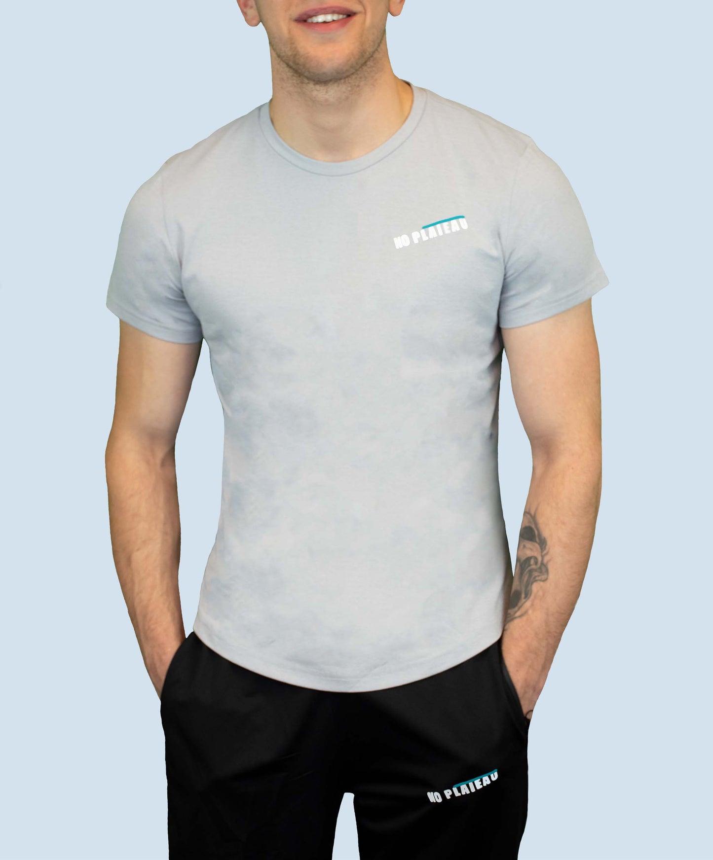 No Plateau Men’s Stretch Tee | Quick-Dry, Moisture-Wicking