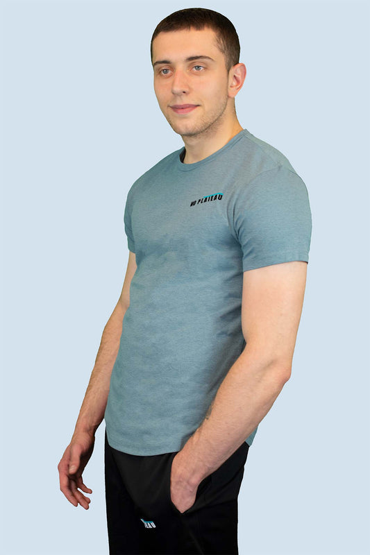 No Plateau Men’s Stretch Tee | Quick-Dry, Moisture-Wicking